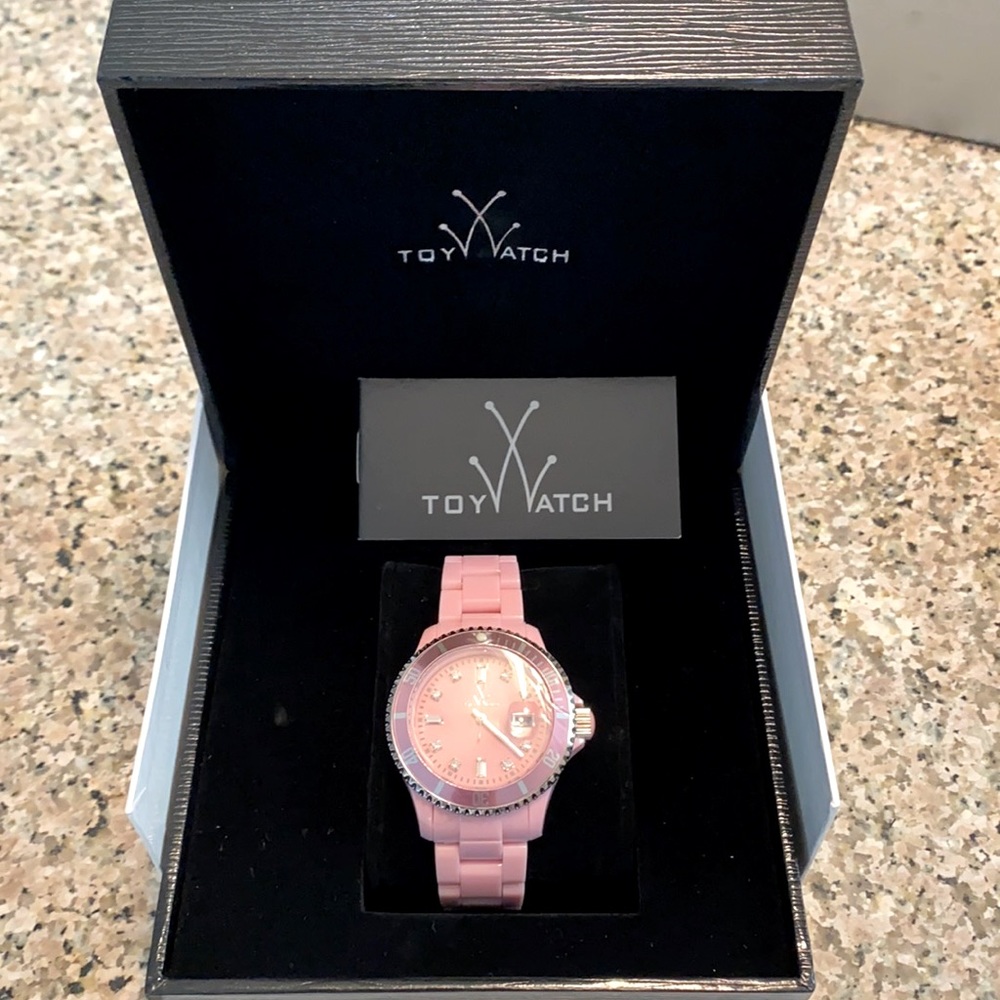 ToyWatch brand, Pink diving watch new with tag.